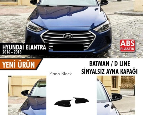 Hyundai Elentra Batman Ayna Kapağı (2016-2018)