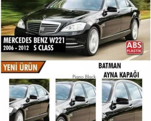 Mercedes Benz S Class W221 Batman Ayna Kapağı (2010-2013)