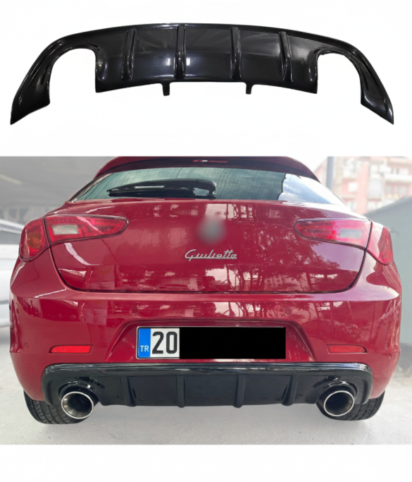 Alfa Romeo Giulietta Difüzör Çift Çıkış (Plastik)
