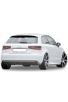 Audi A3 8V 2012 – 2016 Custom Arka Tampon Eki – Difüzör (Plastik)