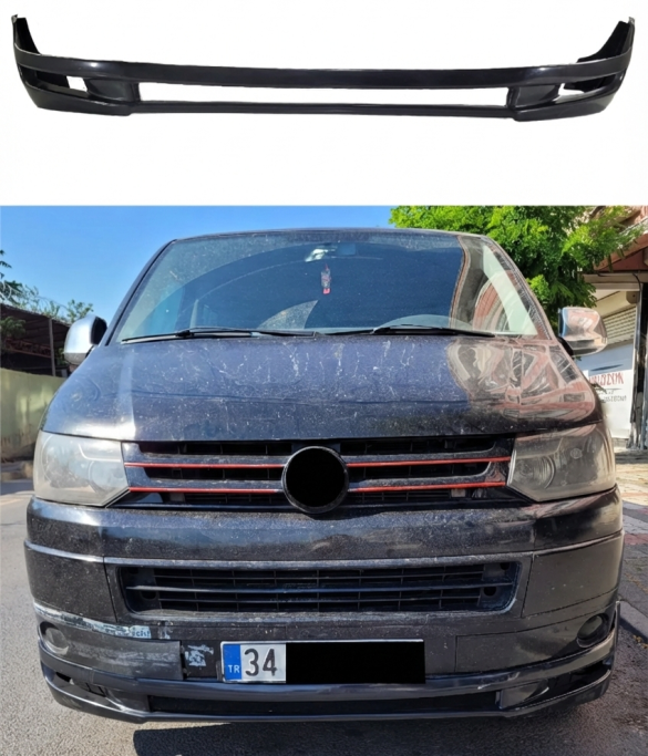 Volkswagen Transporter T5 Makyajlı ABT Ön Ek 10-16 (Plastik)