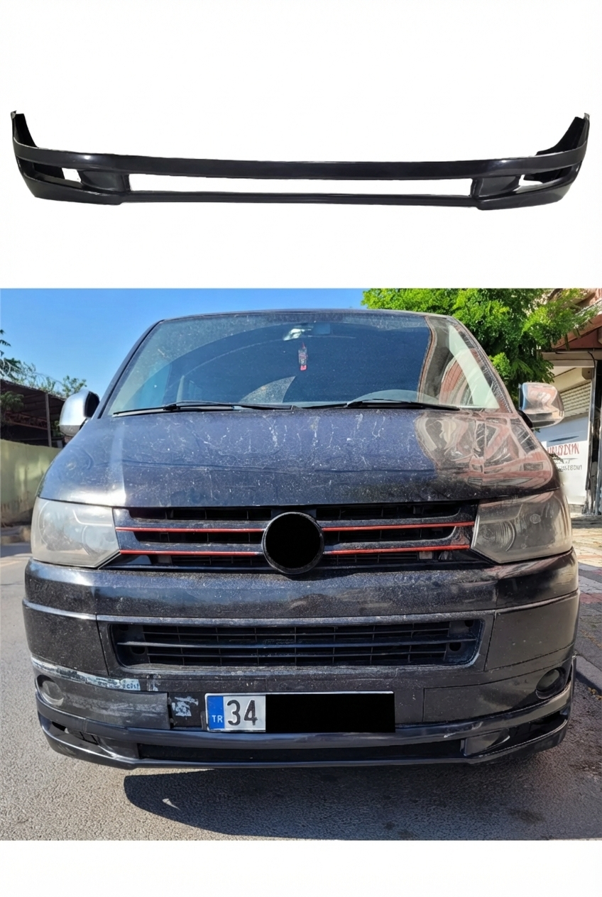 Volkswagen Transporter T5 Makyajlı ABT Ön Ek 10-16 (Plastik)