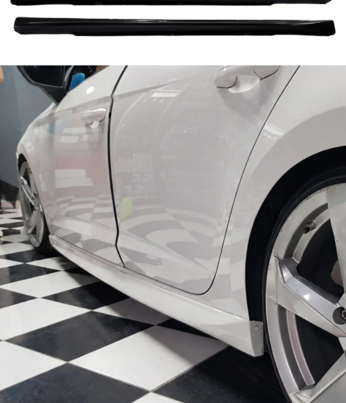 Ford Fiesta Aero Yan Marşpiyel (Plastik)