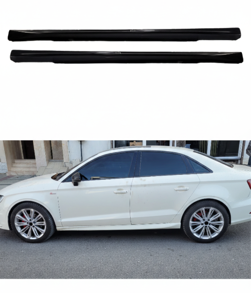Audi A3 Yan Marşpiyel Sedan 2013-2017 (Plastik)