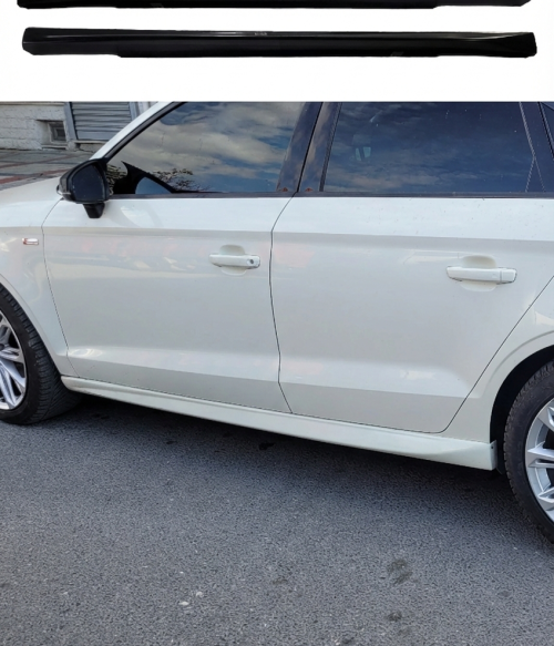 Audi A3 Yan Marşpiyel HB 2013-2017 (Plastik)