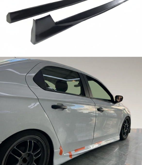 Citroen C Elysee Yan Marşpiyel (Plastik)