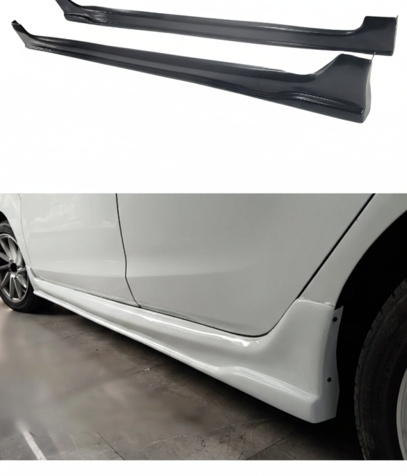 Ford Fiesta Custom Yan Marşpiyel (Plastik)