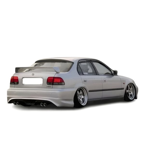 Honda Civic 96-01 İes Makyajlı-Makyajsız Kasa Custom Arka Ek (Plastik)