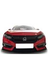 Honda Civic Fc5 Ön Lip Düz  (Plastik)