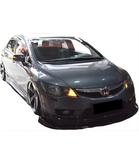 Honda Civic Fd6 RR 3 Parça Ön Lip (Plastik)