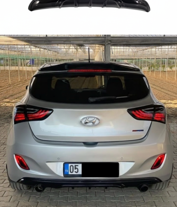 Hyundai İ30 Custom Difüzör (Plastik)