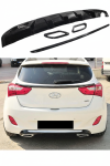 Hyundai i30 Egzoz Görünümlü Difüzör (Plastik)