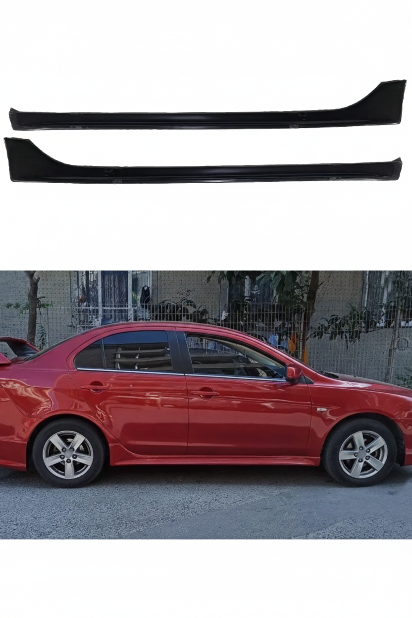 Mitsubishi Lancer Yan Marşpiyel (Plastik)