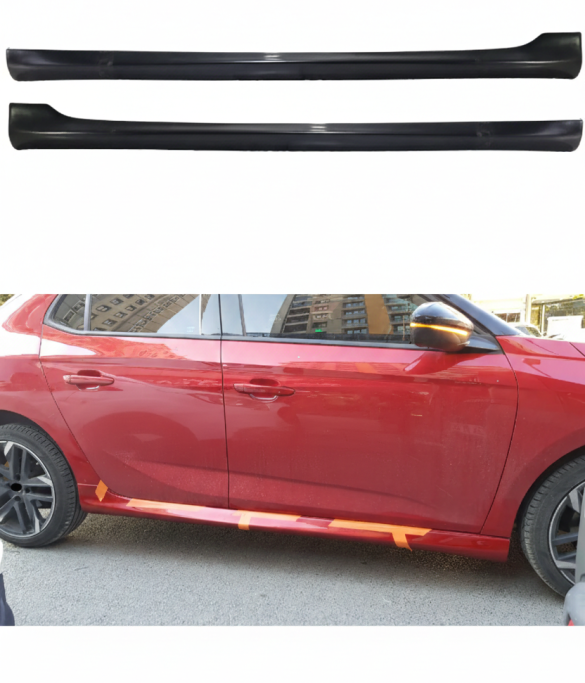 Opel Corsa F Yan Marşpiyel (Plastik)
