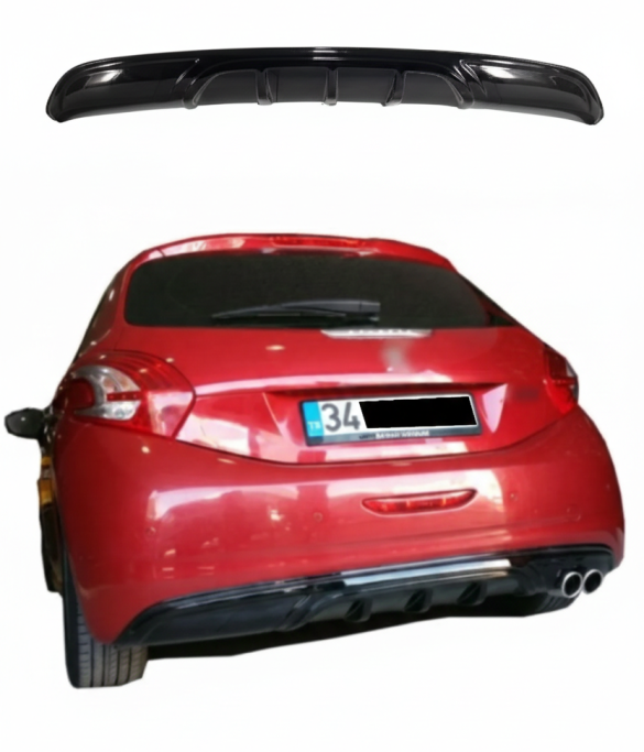 Peugeot 208 Custom Difüzör (Plastik)