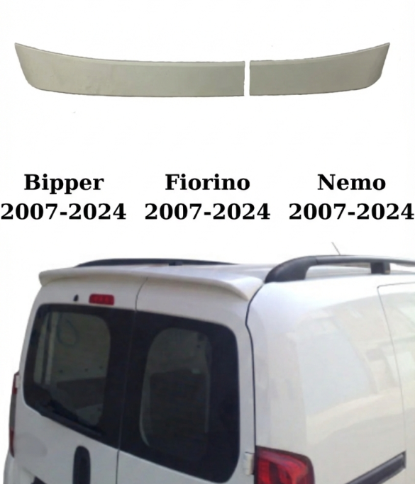 Peugeot Bipper Çift Kapı 2007-2024 Sport Style Spoiler