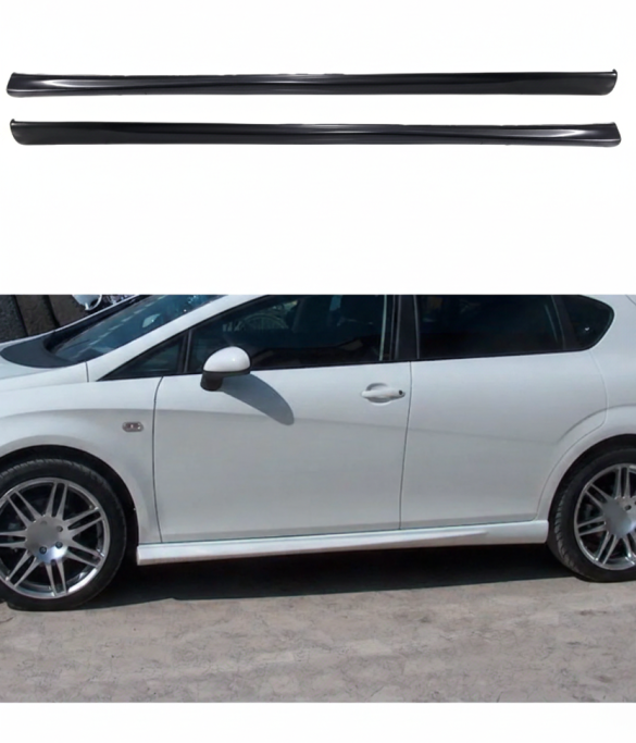 Seat Leon Mk2 Yan Marşpiyel (Plastik)