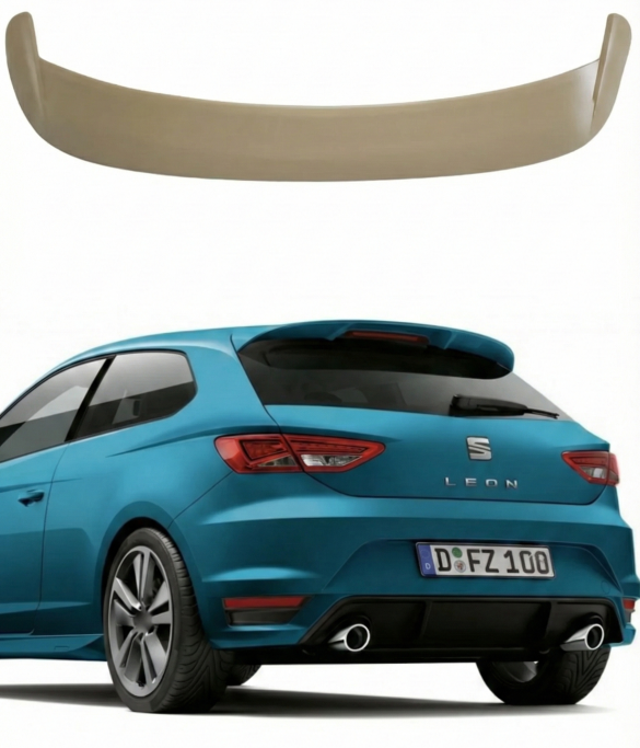 Seat Leon Mk3 Spoiler (Plastik)