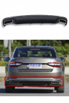 Skoda Superb Egzoz Görünümlü Difüzör (Plastik)