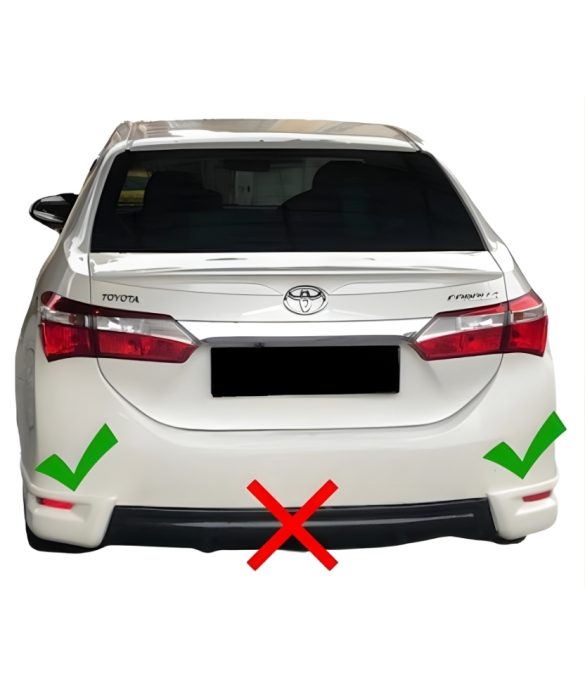 Toyota Corolla Arka Flap Sağ Sol (Plastik)