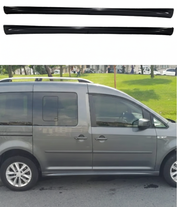 Volkswagen Caddy Yan Marşpiyel (Plastik)