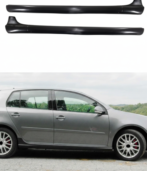 Volkswagen Golf 6 GTI Yan Marşpiyel (Plastik)