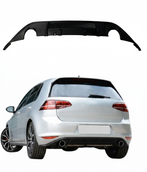 Volkswagen Golf 7 Gti Difüzör (Plastik)
