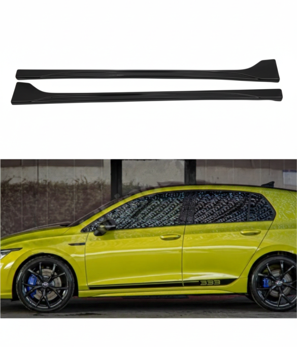 Volkswagen Golf 8 Yan Marşpiyel (Plastik)