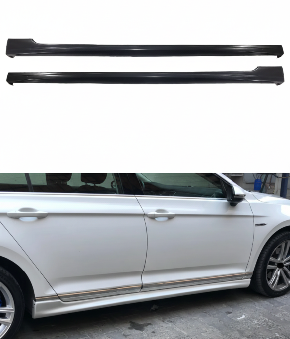 Volkswagen Passat B8 2014 - Sonrası Yan Marşpiyel (Plastik)