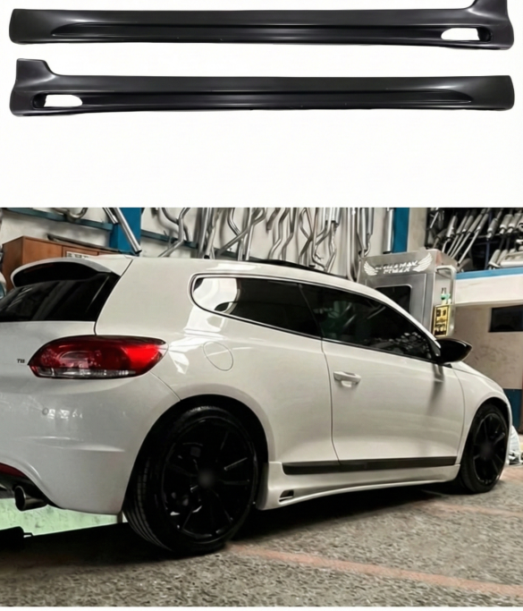 Volkswagen Scirocco Rieger Yan Marşpiyel (Plastik)