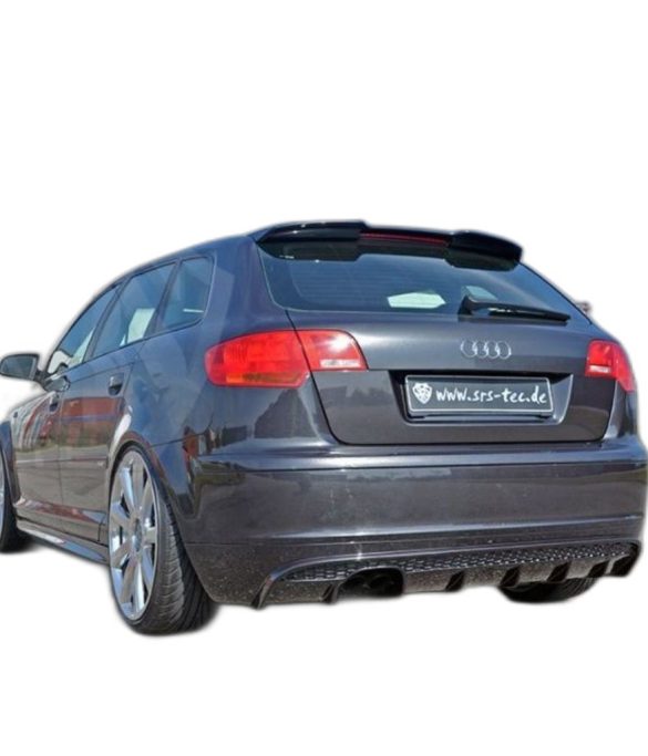 Audi A3 HB Spoiler 2008-2012 (Plastik) Boyasız