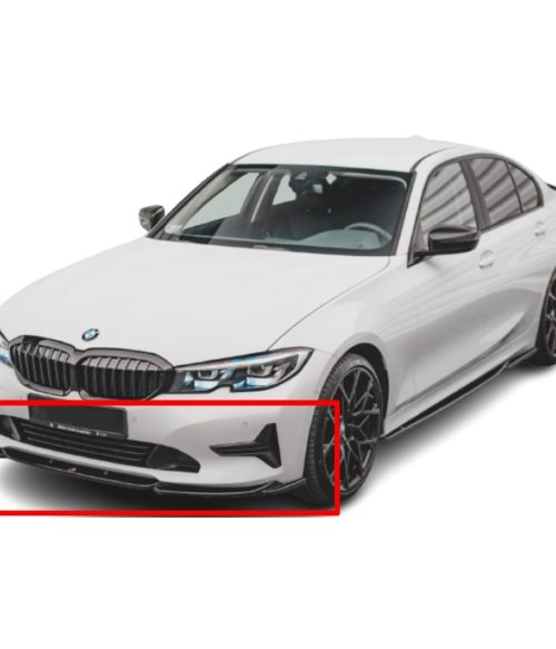 Bmw 3 Series G20 (2019 - 2021) Maxton Style Ön Lip (Plastik)