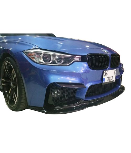 Bmw 3 Ve 4 Serisi F30 F32 F33 F36 - M3 M4 Vorsteiner Style Ön Lip (Plastik)