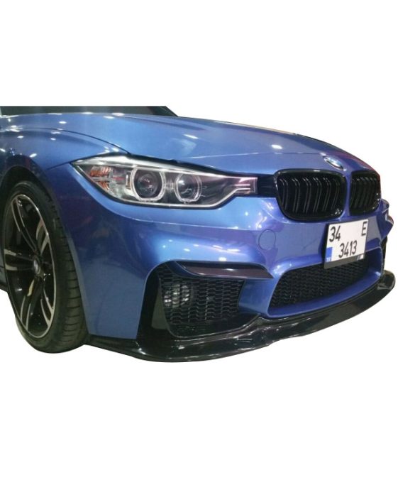 Bmw 3 Ve 4 Serisi F30 F32 F33 F36 - M3 M4 Vorsteiner Style Ön Lip (Plastik)