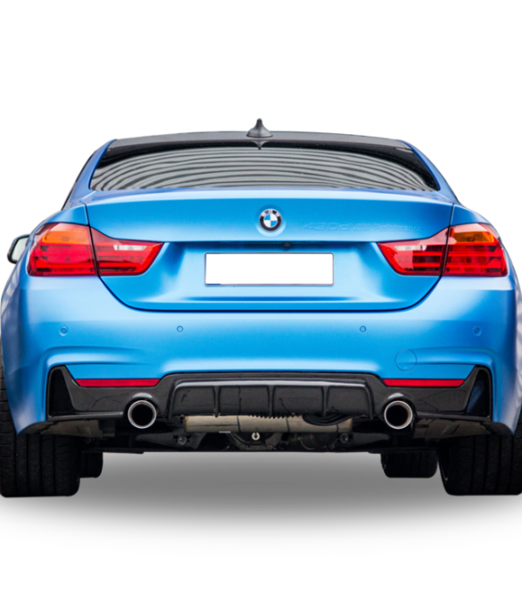 Bmw 4 Serisi F32 F33 F36 M Perfomance Sağ-Sol Tek Arka Tampon Eki - Difüzör (Plastik)