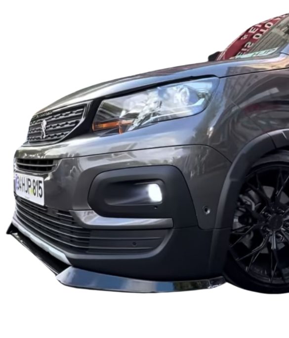 Citroen Berlingo 2023-2024 Ön Lip(Parlak Siyah)