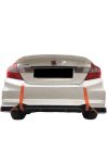 Honda Civic Fb7 Egzoz Görünümlü Difüzör (Plastik)