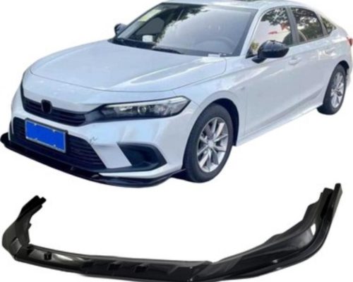 Honda Civic FE 2022 3 Parça Ön Lip (Plastik)