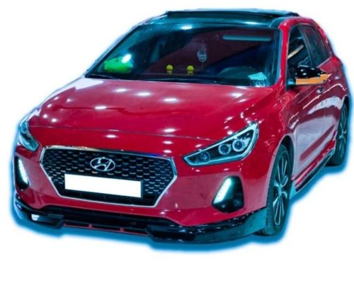 Hyundai i30 Makyajlı Ön Ek 2017+ (Plastik)
