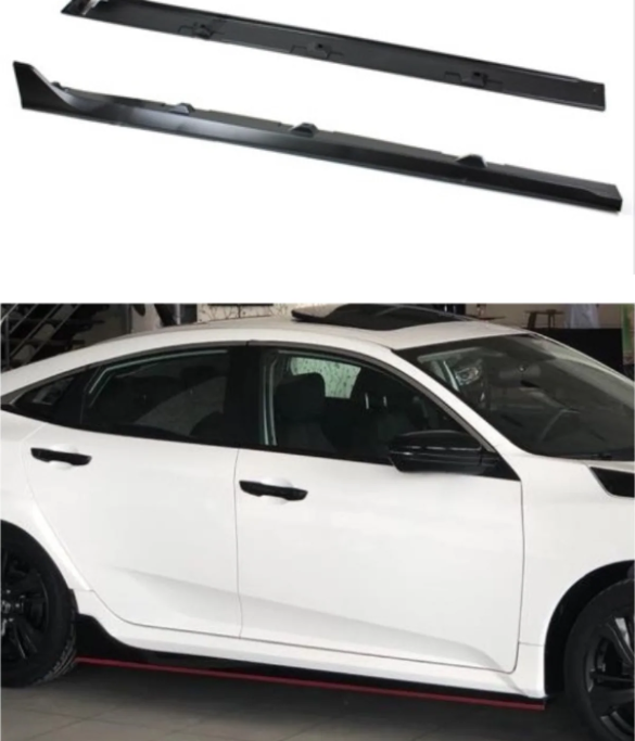 Honda Civic Fc5 Typer Yan Marşpiyel Lipi (Plastik)