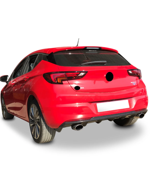 Opel Astra K Rieger Difüzör (Plastik)