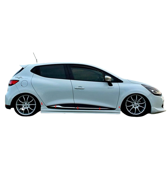 Renault Clio 4 Rs Yan Marşpiyel (Plastik)