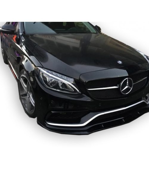 Mercedes C Serisi W205 2015 Sonrası C63 Ön Lip (Plastik)
