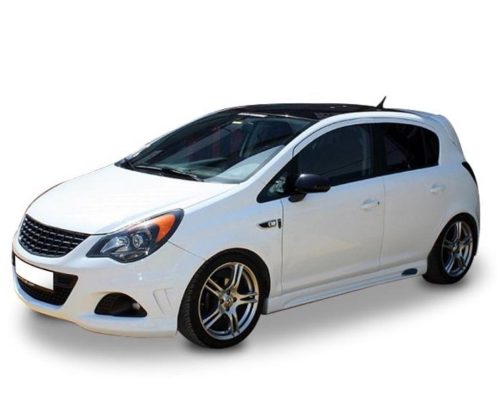 Opel Corsa D Rieger Yan Marşpiyel (Plastik)