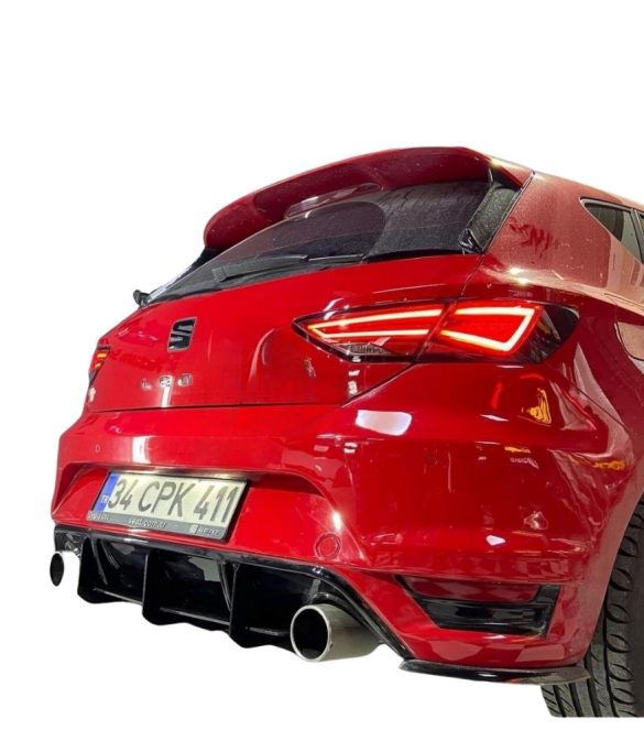 Seat Leon Mk3 Aero Tampon Orta Flapları (Plastik)
