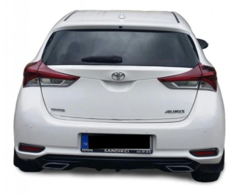 Toyota Auris Yeni Kasa Difüzör (Plastik)