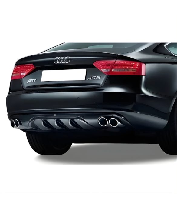 Audi 2008-2012 A5 8T B8 Sportback/Coupe-Abt Style-Arka Tampon Difüzör