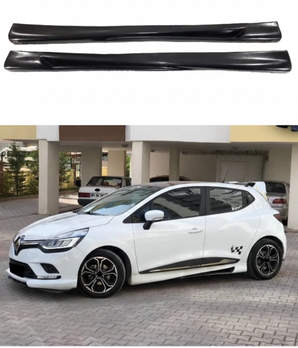 Renault Clio 4 Yan Marşpiyel (Plastik)