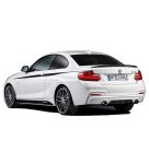 bmw 2013-2019  F22 2 Serisi M Performance Style- Arka Tampon Difüzör