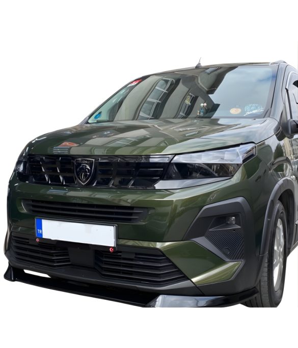 2023-2024 Peugeot Rifter Uyumlu Ön Lip